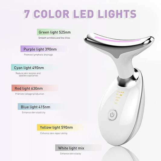 LumiGlow - Masajeador Facial LED Luce 10 años mas joven.