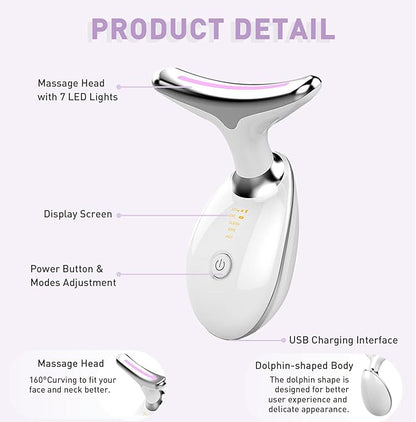 LumiGlow - Masajeador Facial LED Luce 10 años mas joven.