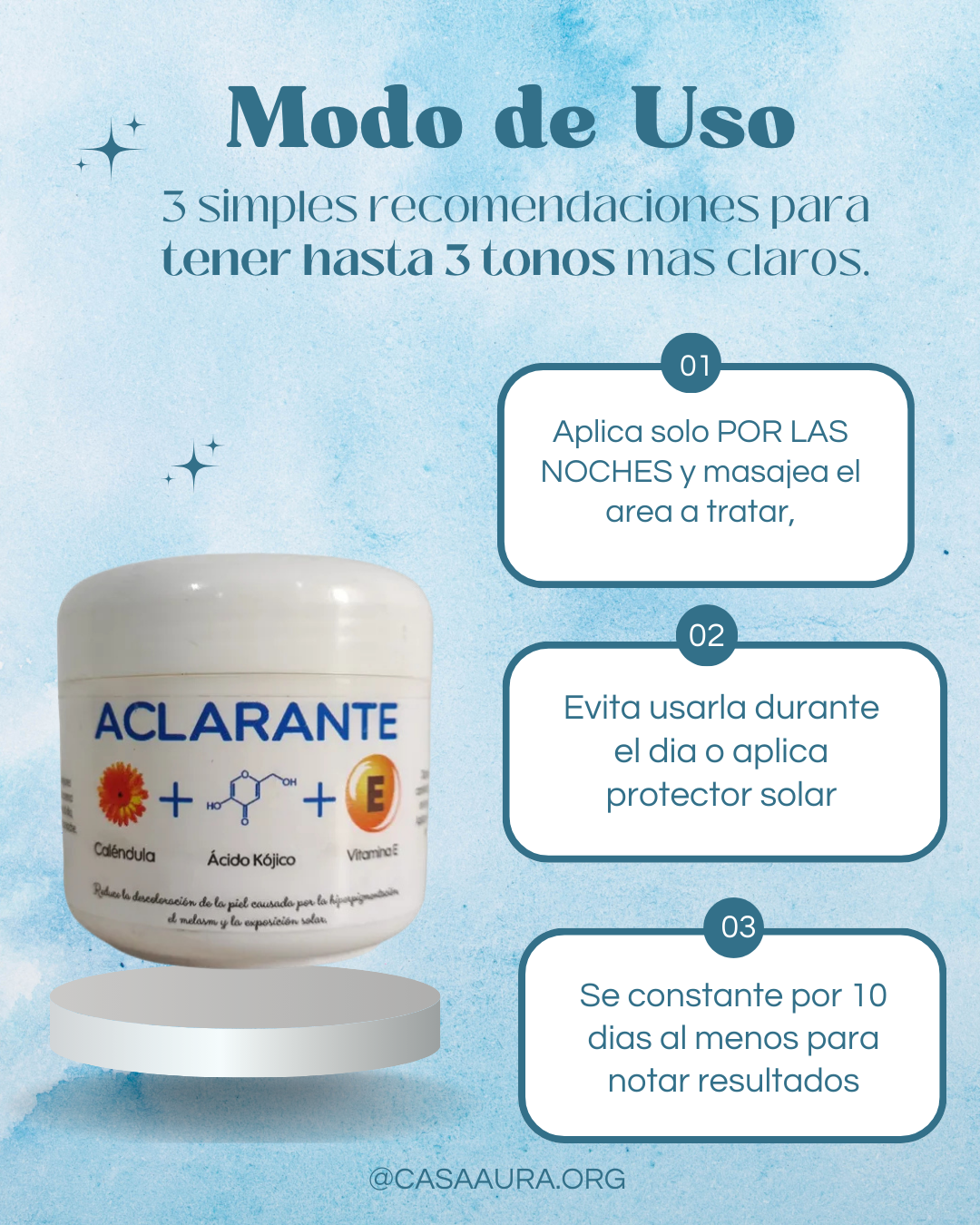 3 TONOS MAS CLAROS: Tratamiento Aclarador PRO con Envío GRATIS.