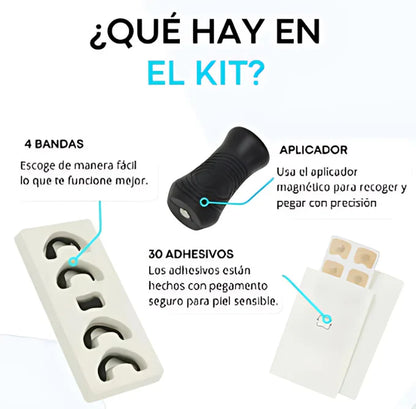 OXYFLOW - Tiras Nasales Magnéticas. Respira Mejor, Vive Mejor